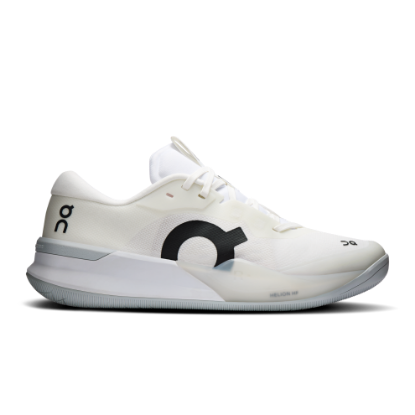 On THE ROGER Pro 3 White & Pink Women Tennis Shoes