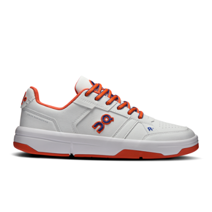 On THE ROGER CH Varsity White & Flame Women Active life Shoes