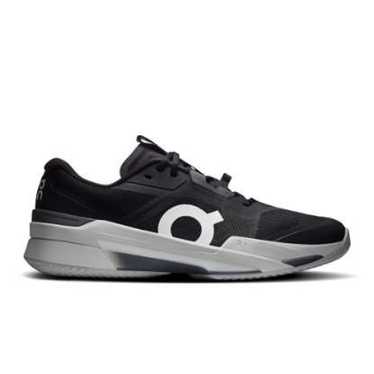 On THE ROGER Pro Fire Clay Black & Eclipse Men Tennis Shoes