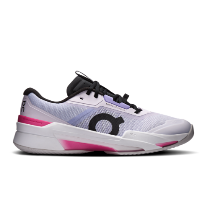 On THE ROGER Pro Fire Clay Thistle & Pink Men Tennis Shoes