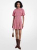 Picture of Printed Satin Crepe Mini Dress