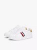 صورة Signature Stripe Leather Court Sneaker