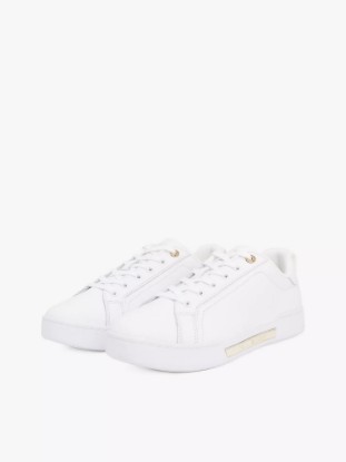 Picture of Hilfiger Logo Leather Sneaker