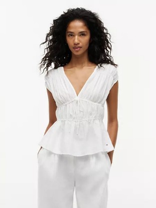 Picture of Sleeveless Smocked Top