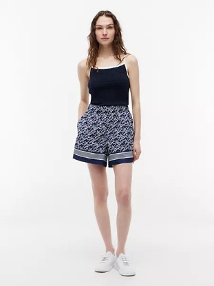 Picture of Allover Script Monogram Voile Short