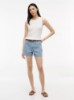 Picture of Railroad Stripe Denim Short