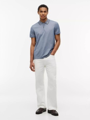 Picture of Regular Fit TH Performance Zip Polo