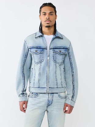 BIG T MOTO DENIM JACKET