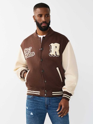 WORLD TOUR FLEECE VARSITY JACKET