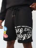 LOGO PATCH SWEATSHORT