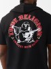 CIRCULAR HOODED TEE