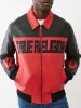 COLOR BLOCKED LOGO RACING JACKET