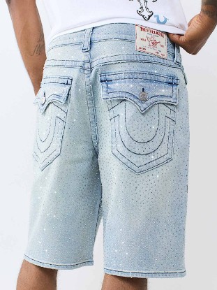 BOBBY CRYSTAL FLAP BAGGY SHORT