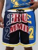 SPLICED LOGO BASKETBALL SHORT