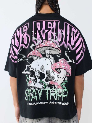 TRIPPY HEAVYWEIGHT OVERSIZED TEE