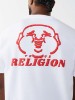 HAPPY BUDDHA FACE GRAPHIC TEE