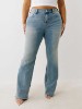 PLUS BILLIE MID RISE STRAIGHT JEAN
