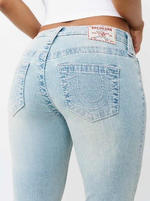BILLIE MID RISE BIG T STRAIGHT JEAN