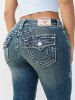 BILLIE MID RISE SUPER T FLAP STRAIGHT JEAN