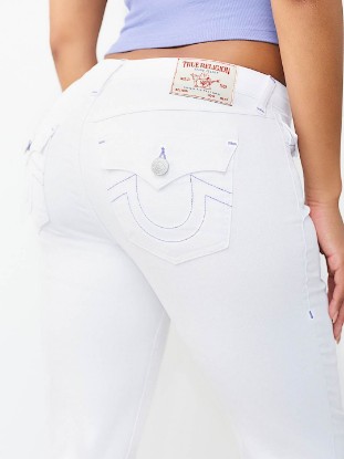 BILLIE MID RISE FLAP STRAIGHT JEAN