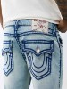 RICKY FRAYED HEM ROPE STITCH FLAP SHORT