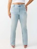 PLUS BILLIE MID RISE BIG T STRAIGHT JEAN