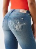 BILLIE MID RISE BUDDHA POCKET STRAIGHT JEAN