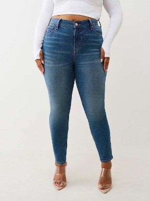 PLUS JENNIE MID RISE CURVY SKINNY JEAN