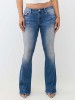JOEY MID RISE FLAP FLARE JEAN