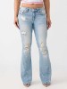 JOEY MID RISE BIG T FLAP FLARE JEAN