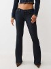 JOEY LOW RISE FOIL FLARE JEAN