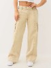 BOBBI LOW RISE BIG T RELAXED CARGO PANT