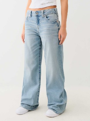 BOBBI MID RISE BIG T BAGGY JEAN