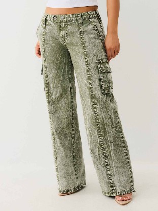 BOBBI LOW RISE BIG T RELAXED CARGO PANT
