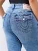 PLUS BILLIE MID RISE FLAP STRAIGHT JEAN