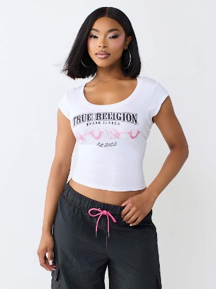 SCOOP NECK BABY TEE