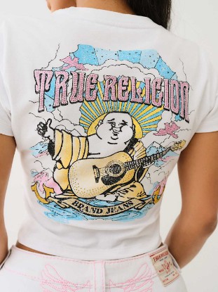 CRYSTAL BUDDHA BABY TEE