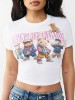 TEDDY BEAR CREWNECK BABY TEE