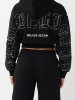 BIG T APPLIQUÉ RELAXED ZIP HOODIE