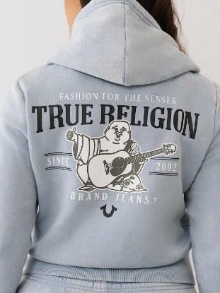 WASHED FLEECE ZIP HOODIE