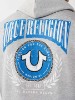 COLLEGE HORSESHOE ZIP HOODIE