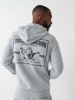 BIG T ZIP HOODIE