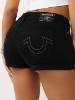 JENNIE MID RISE ROLLED CURVY SHORT