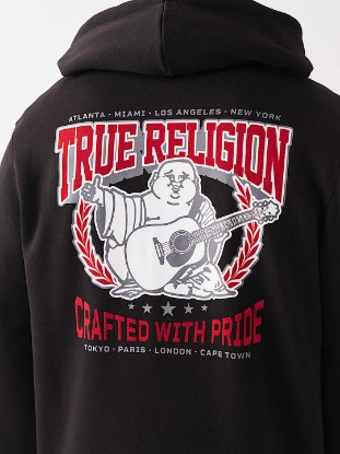 WREATH BUDDHA ZIP HOODIE