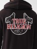 HORSESHOE FILLED ALLOVER PRINT ZIP HOODIE