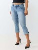 JENNIE MID RISE FLAP CURVY CAPRI