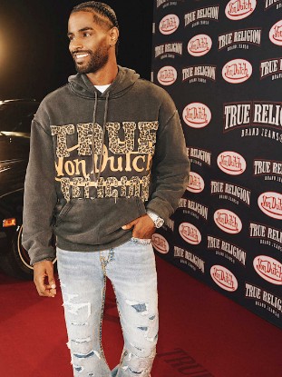 TRUE RELIGION X VON DUTCH LEOPARD PRINT LOGO HOODIE