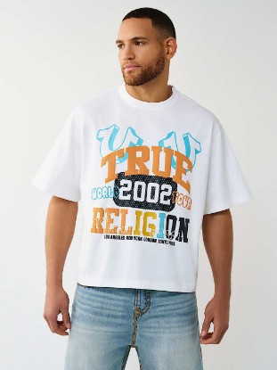 UNIVERSITY LOGO HEAVYWEIGHT BOXY TEE