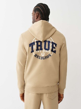 TRUE EMBROIDERED ZIP HOODIE