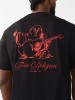 FILLED HORSESHOE SCRIPT GRAPHIC TEE